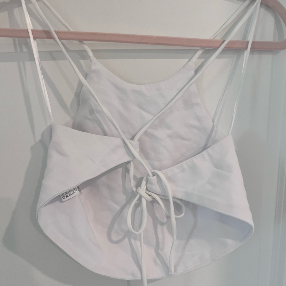 Zara White Camisole Top - Picture 4 of 6